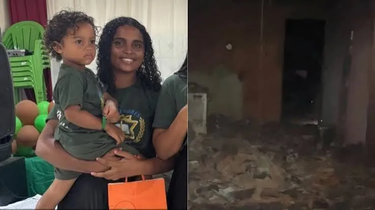 Grávida e filho morrem carbonizados após casa ser incendiada no Maranhão