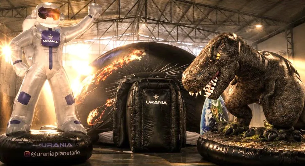 Shopping Pátio Pinda recebe planetário com atrações sobre dinossauros e a evolução da vida durante as férias