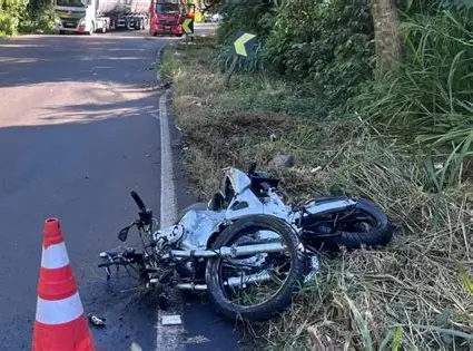Motociclista de 46 anos morre em colisão frontal na SP-062, em Aparecida