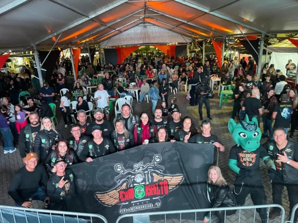 Moto Fest Ferro & Asfalto reúne centenas de visitantes e fortalece turismo de eventos em Pindamonhangaba