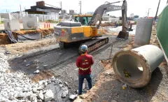 Trecho da Rua Padre Eugênio será totalmente interditado para obras de melhoria viária em Jacareí