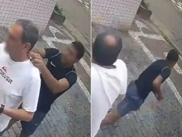 Homem tem corrente roubada ao chegar em prédio no litoral de São Paulo