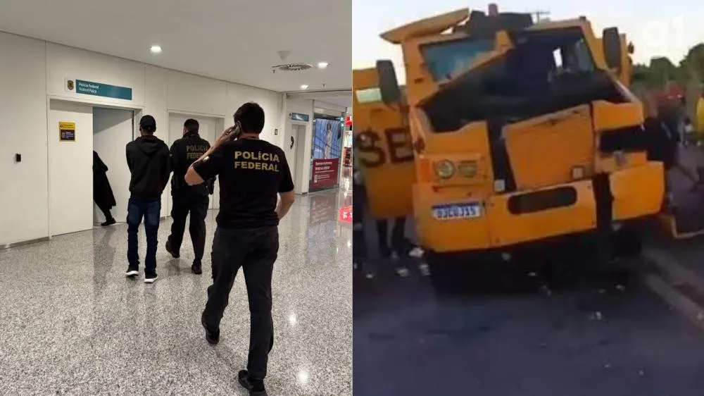 Suspeito de participar de assalto a carro-forte no Maranhão é preso em aeroporto de Campinas, em SP